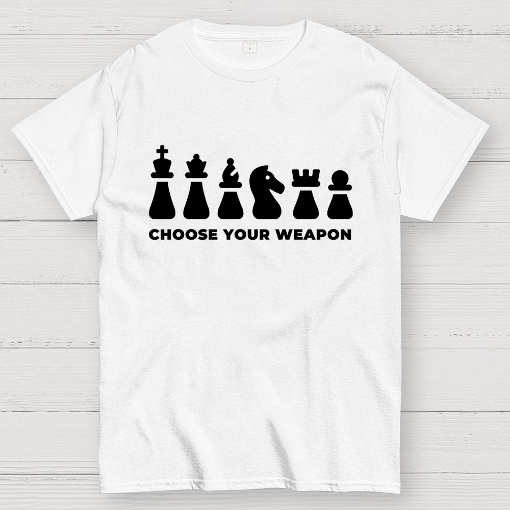 Choose Your Weapon Unisex Cotton Summer Casual Cool Loose T-Shirt