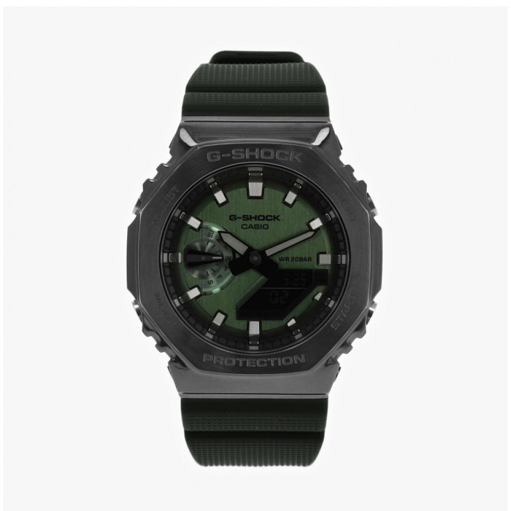 G Shock Gm 2100b 3adr  Gm 2100b 3a  biG Face diGital analoG octaGonal SportS Soldier Herren Urethanuhr