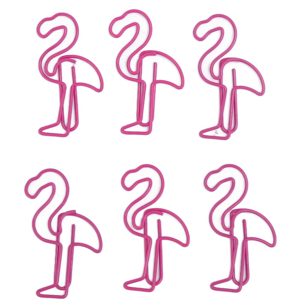 100pcs Paper Clips Multipurpose Bird Shaped Metal Paper Clips Set for Document Classification R