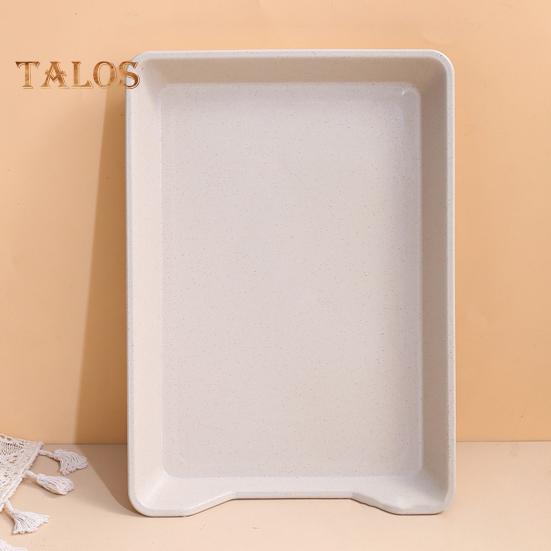 Serving Tray BPA Free Food Display Reusable Portable Reusable Plastic Serving Platters Household Supply