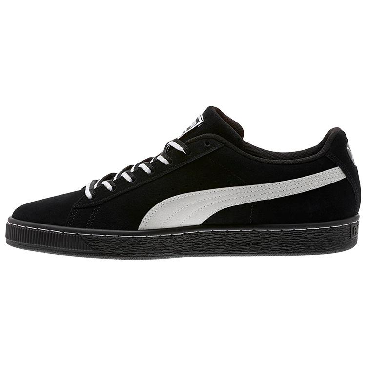 PUMA Suede Classic  Other Side  Casual Sneakers Black/White Men s 369206-01 EU 43