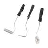 Fiberglass Roller Tool Kit 3 Pcs Bubble Paddle Tool Fiberglass Resin Laminating Bubble Roller for Mold Composite Project