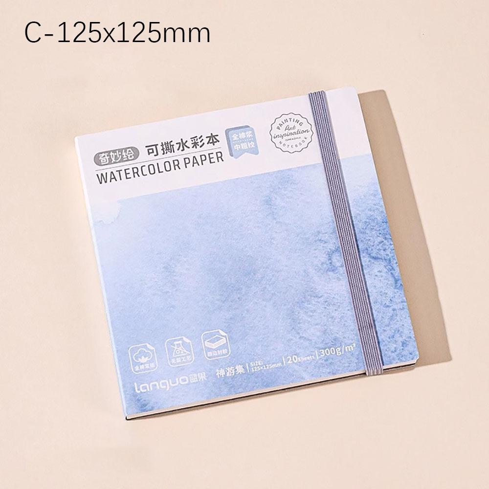 Inspiration Record Paint Book Tearable Draw Book High-quality Watercolor Book