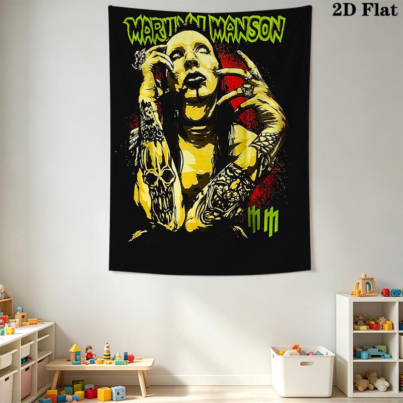 Manson Pattern Home Decor Tapestry, Wall Hanging, Decorative RV Wall Cloth.SGT0917106