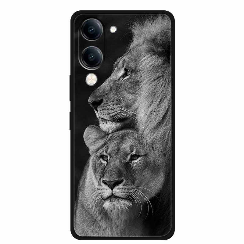 Case For Vivo Y04 Y04S Y37C 4G Soft Silicone TPU Protector Shell Cartoon Lovely Gift Anime Phone Cover Capa Y 04 04S 37C Bumper