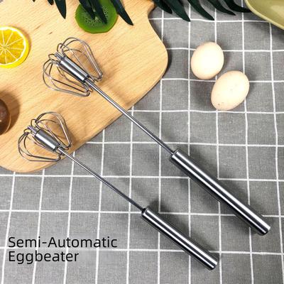 Halbautomatischer Eierschläger und Sahnemixer aus Edelstahl für die Küche zu Hause
