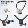 VRIG Necklace Neck Mount for Accessories for Magnetic Suction Fishing Neck Lock For Compatible with Osmo Action 5 Osmo Pocket AKASO Brave Hero