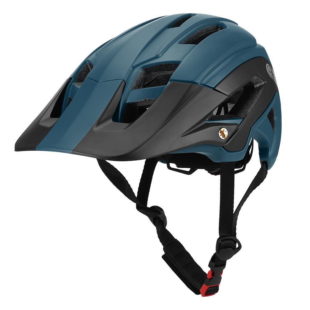Lixada Lightweight Cycle Bicycle Helmet with Detachable Visor Mountain Bike Sports Safety Protective Helmet 16 Vents
