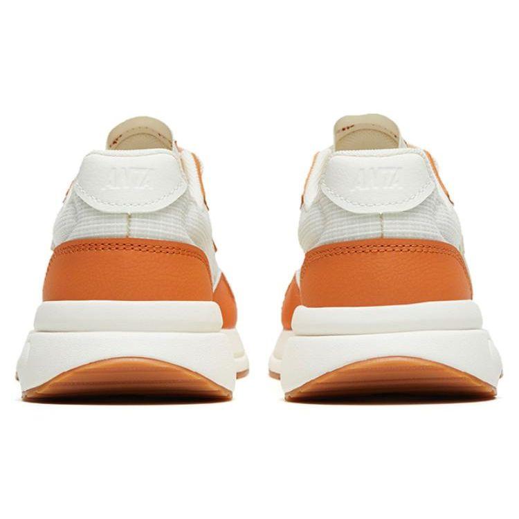 Anta Lifestyle Series Wear-Resistant Breathable Low-Top Sports Casual Shoes Women Sneaker White Brown Gray 122328871-2