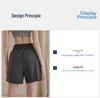 Women's Plus Size Quick Dry High Waist Sports Shorts - Summer Outerwear, Loose Fit, Running Capris.