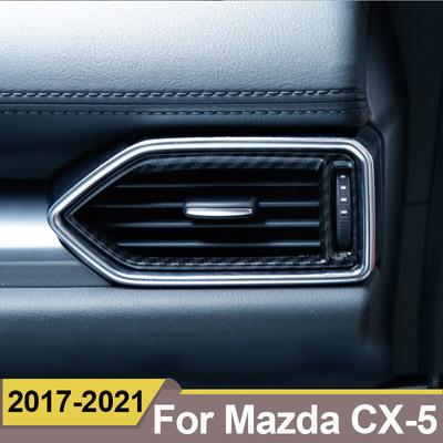 Για Mazda CX-5 CX5 CX 5 2017 2018 ταμπλό αυτοκινήτου Διακοσμητικό κάλυμμα εξαερισμού Εξόδου Στεφάνη Πλαίσιο Γαρνιτούρα Περιβάλλον