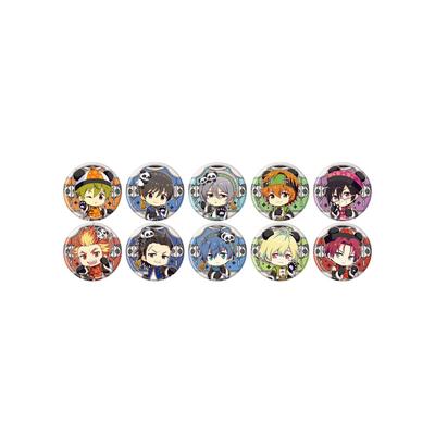 THE iDOLMSTER SideM 18 [Mini Character Illustration] Can Badge Complete Set (10-Piece Box)