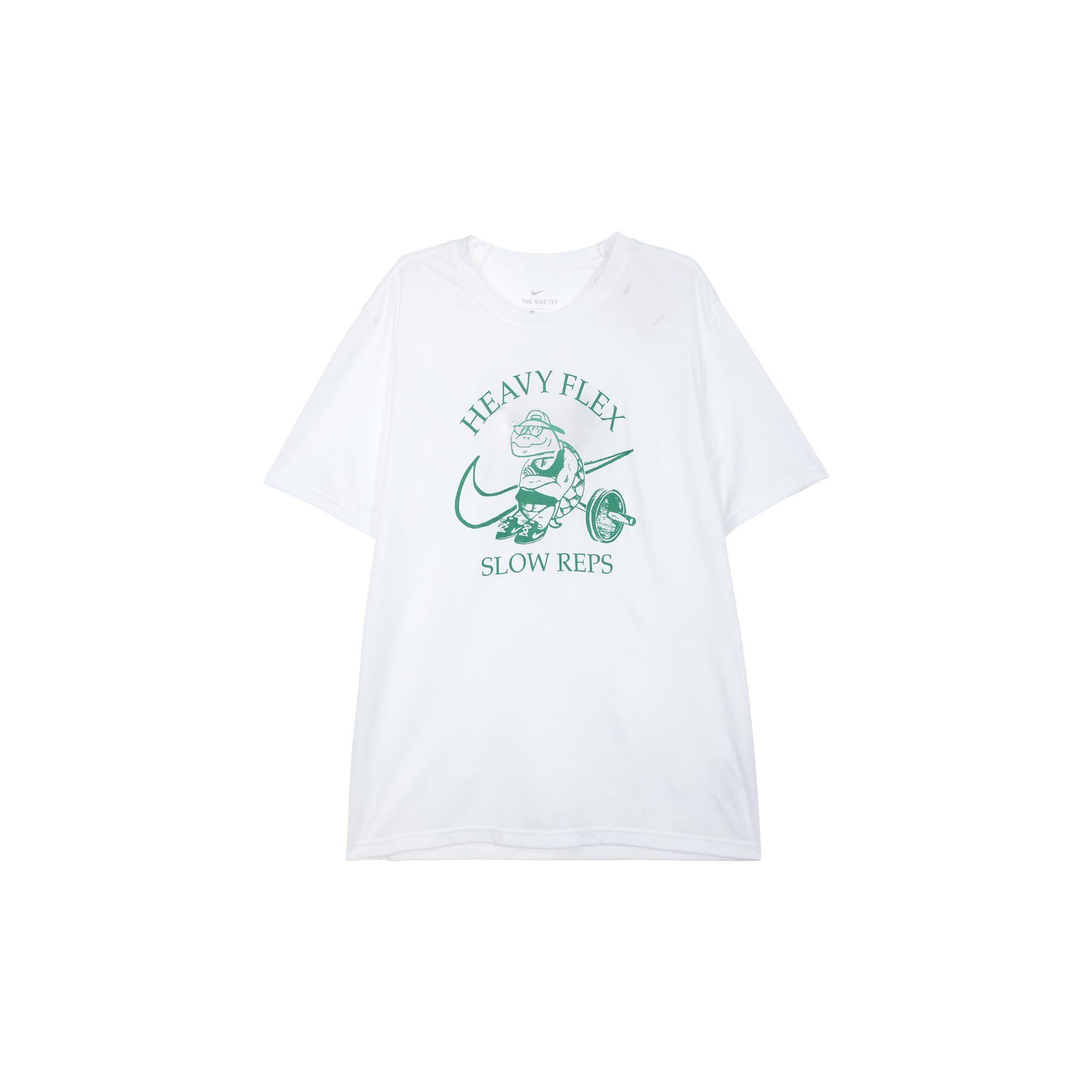 Nike T Shirts Men`s White Crew