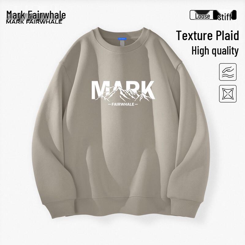 

Mark Fairwhale Men s Long-Sleeve Loose Fit Mountain Series Sweatshirt XL