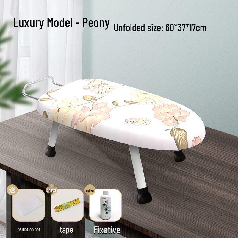 Compact Folding Universal Ironing Board - Mini Electric Mat Table for Clothes