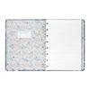Filofax Botanical Collection Refillable Notebook, A5 Size, 112 Ruled, Repositionable Pages, 56 Sheets, Blue (B179518U)