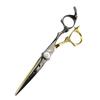 XGL-88 Black Gold Hairdressing Scissors Set: Straight, Serrated, Thinning Scissors for Barber Shops