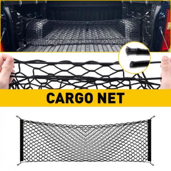 Rear Trunk Cargo Style Envelope Net For CHEVY SILVERADO GMC SIERRA 2013- New