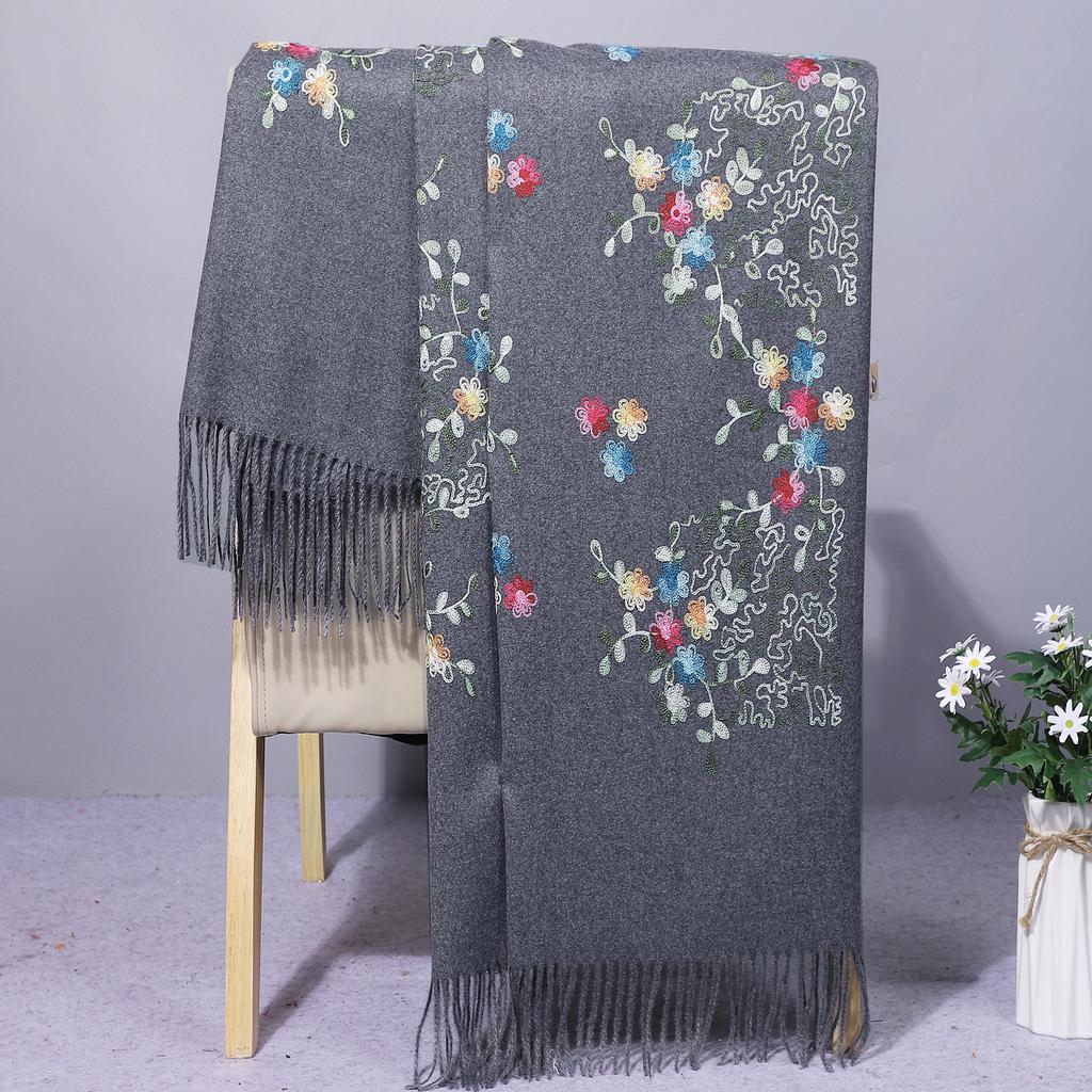 New Men Women Cashmere Scarf Shawl Thicked Warm Blanket Colorful Plaid Long Tassels Soft Shawls Neck Wraps Pashmina Scarves
