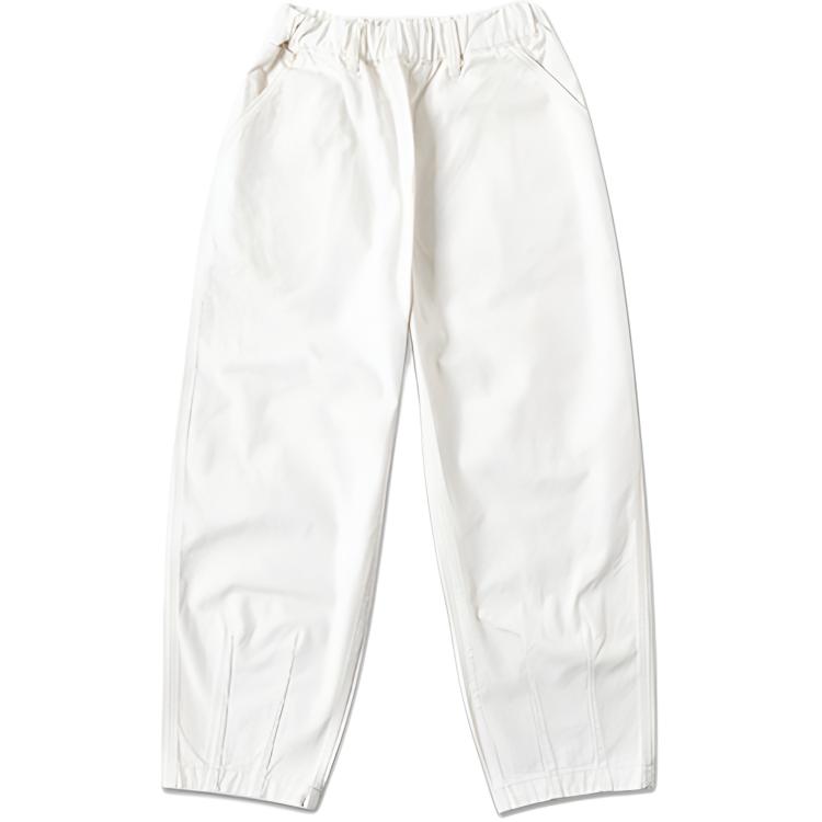 Lee X Have A Good Time Collaboration Solid Color Elastic Waist Loose Balloon Casual Pants Unisex pants Off-White LUB007917204607-A00005