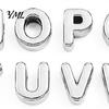 Alphabet Beads for Keychain Crafts 26Pcs A to Z Acrylic Letter Beads, Chunky Large Hole Paracords Projects Colorful DIY Keychains Bag Charms
