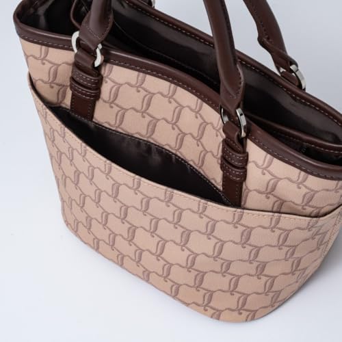 Jill Stuart 2-Way Handbag "Brunch" Brand Logo Daily Casual JSLH5BH2 Chocolate Women's