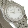 GUCCI Watches 5500L White shellDial Stainless Steel Quartz Analog display Women Used