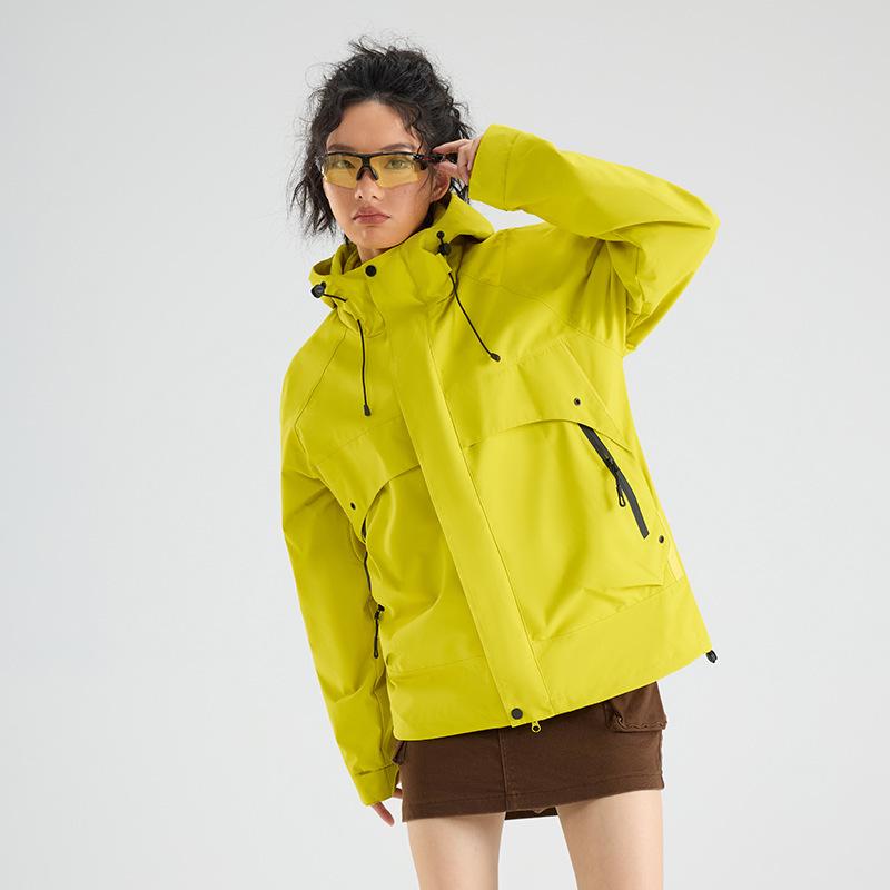 Unisex 3-in-1 Mountaineering Jacket with Fleece Liner S