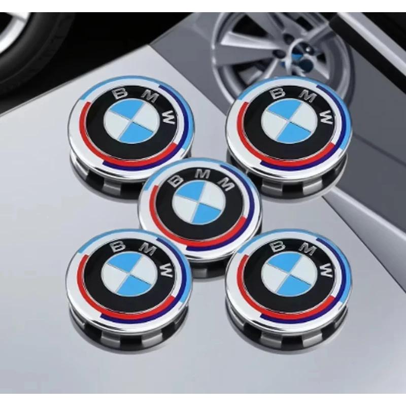 4Pcs 68/56mm Car Wheel Center Hub Cap Caps Emblem Logo For BMW X1 X3 X5 E90 E46 E60 F10 F30 F20 G20 E39 E92 G30 E87 E36 F11