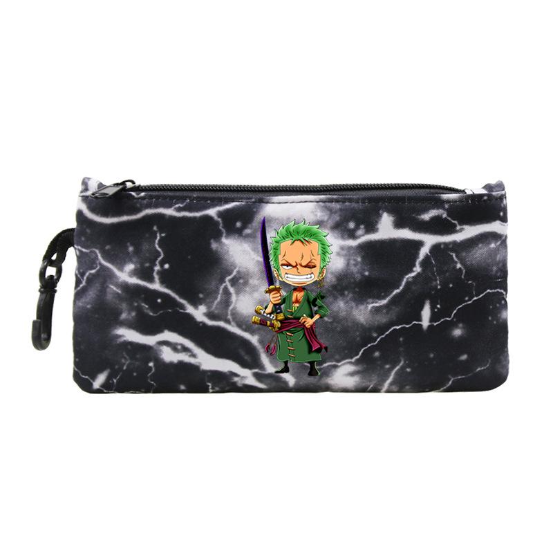 Animation Peripheral Printing Pencil Case Primary and Secondary School Students Stationery Zipper Pencil Case
