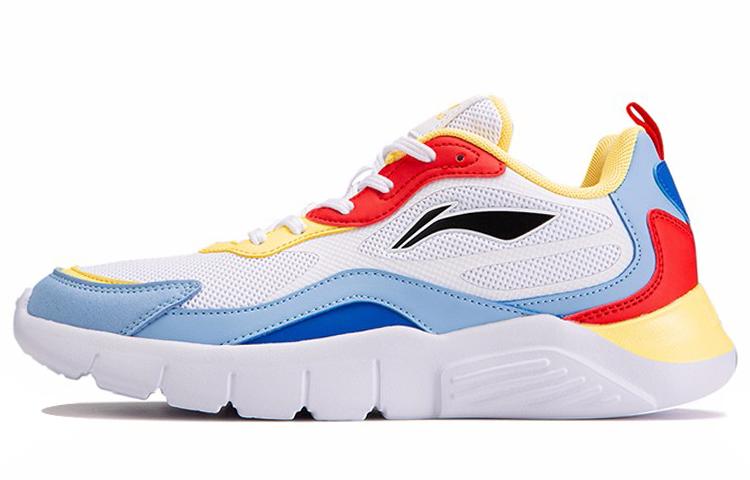 Низкие беговые кроссовки Li Ning Унисекс Бело-синие AGCQ245-1 40