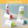 Manual Toothpaste Dispenser With Clamp For Bathroom Storage And Face Washer Use
