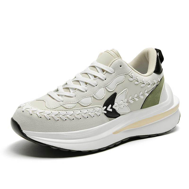 

Высококачественная толстая подошва, увеличивающая рост, парная обувь, летняя горячая распродажа, мужская повседневная обувь, модные и удобные уличные кроссовки 36 бежевый