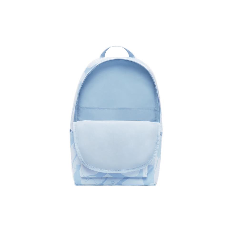 Nike Simple Fashion Logo Print Large Capacity Fabric Backpack Unisex Backpack Blue DQ5754-472