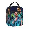Football Star Messi Lunch Bag Lunch Container New Arrival Cooler Thermal Lunch Box For Office