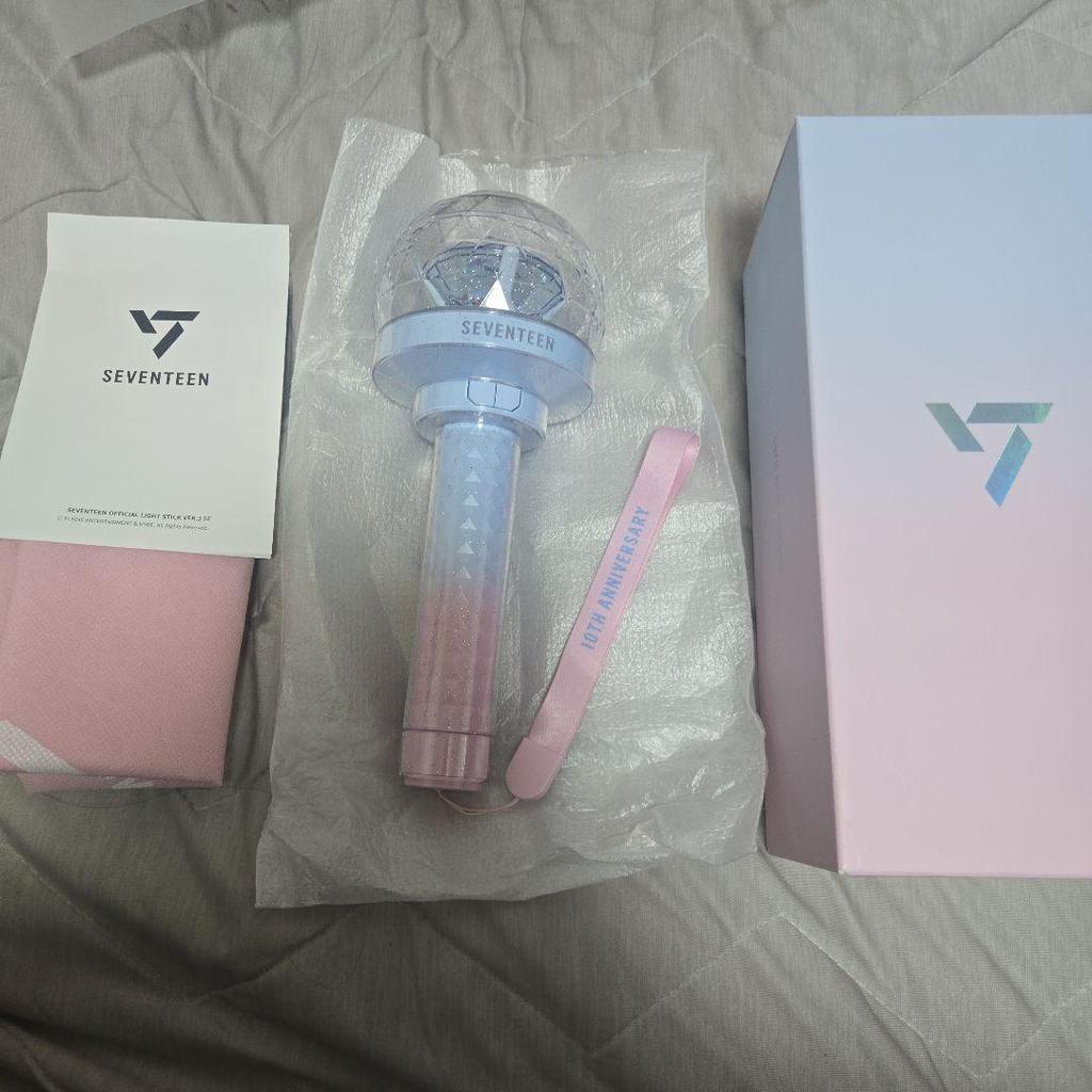 [USED] SEVENTEEN CARAT Stick 10th Anniversary Light Stick