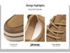 Men's Retro Genuine Leather Thick Sole Casual Shoes - 2025 Autumn Collection