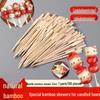 Tanghulu & Oden Bamboo Skewers - Disposable Tools for Easy Making
