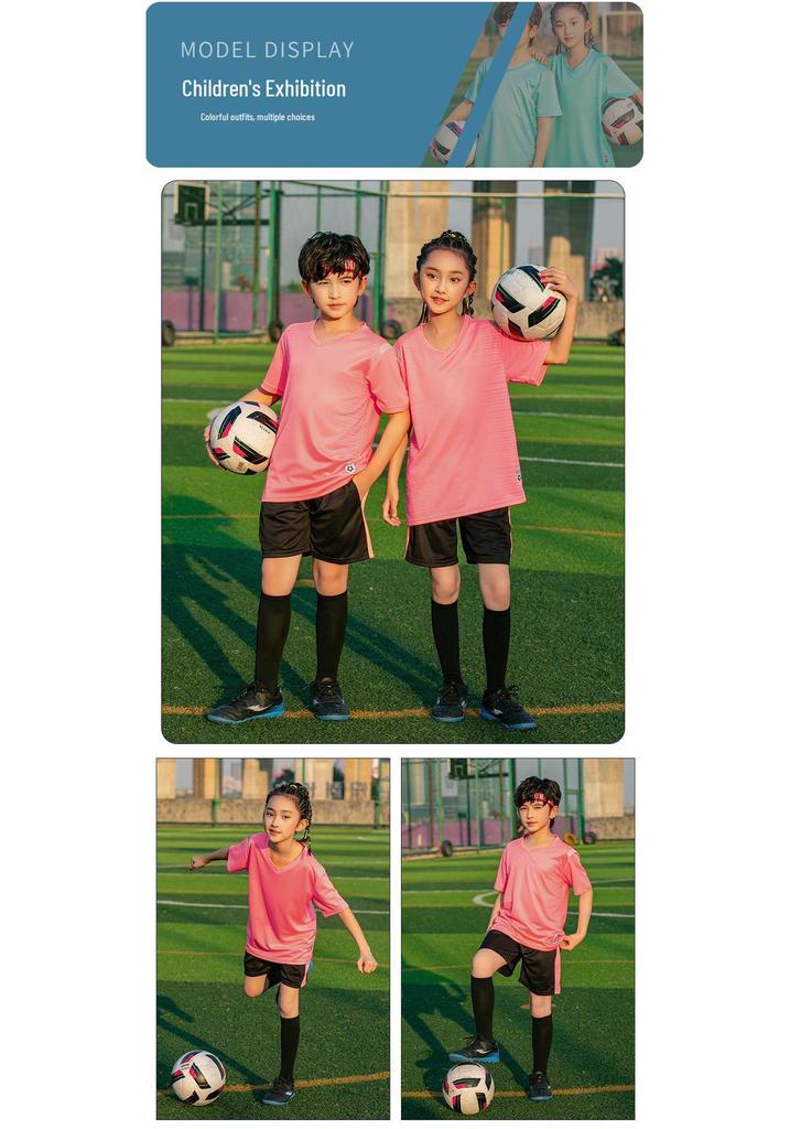 Kids' Summer Soccer Training Set - Boys & Girls Team Uniform