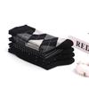 Men's Plus Size Argyle Stripe Knee-High Socks - Solid Colors for Autumn/Winter