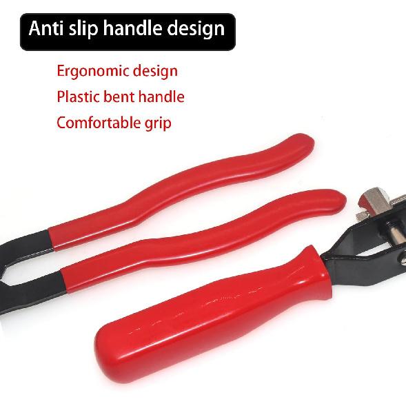CV Axle Boot Clamp Pliers UTV ATV CV Joint Axle Boot Clamp Pliers Tool Kit With CV Boot Band Pliers And 20pcs Crimp Bands Ear For UTV ATV Most Car