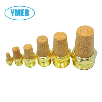 YMER Copper Pneumatic Exhaust Muffler Silencer Filter Element BSL-01/02/03/04/06