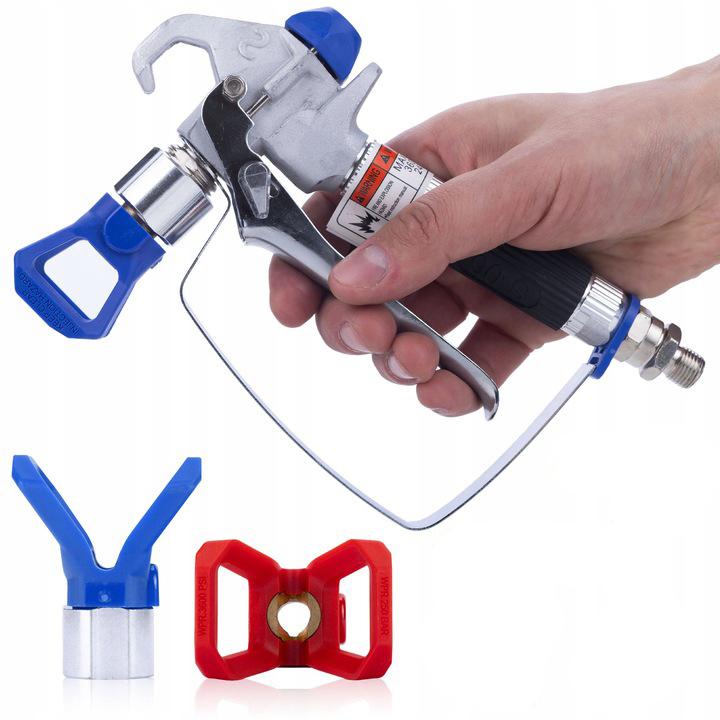 Rosfix Pistolet Malarski do Agregatu PM-RUS01 – Profesjonalna Jakość | Maksymalne Ciśnienie 248 Bar | Ergonomiczny Uchwyt