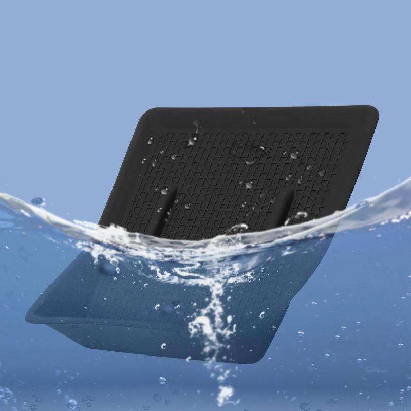 Car Silicone Wireless Charging Anti-slip Mat Center Control Cup Slot Pad For BYD Yuan Pro Yuan UP EV 2024 Interior Accessories