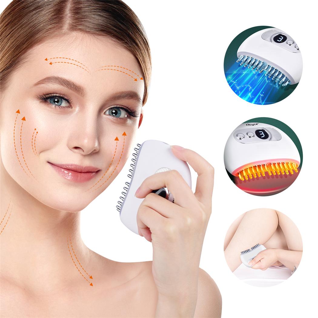 

CkeyiN EMS электрический массажер для тела Merdian массажная щетка способствует циркуляции крови снятие стресса