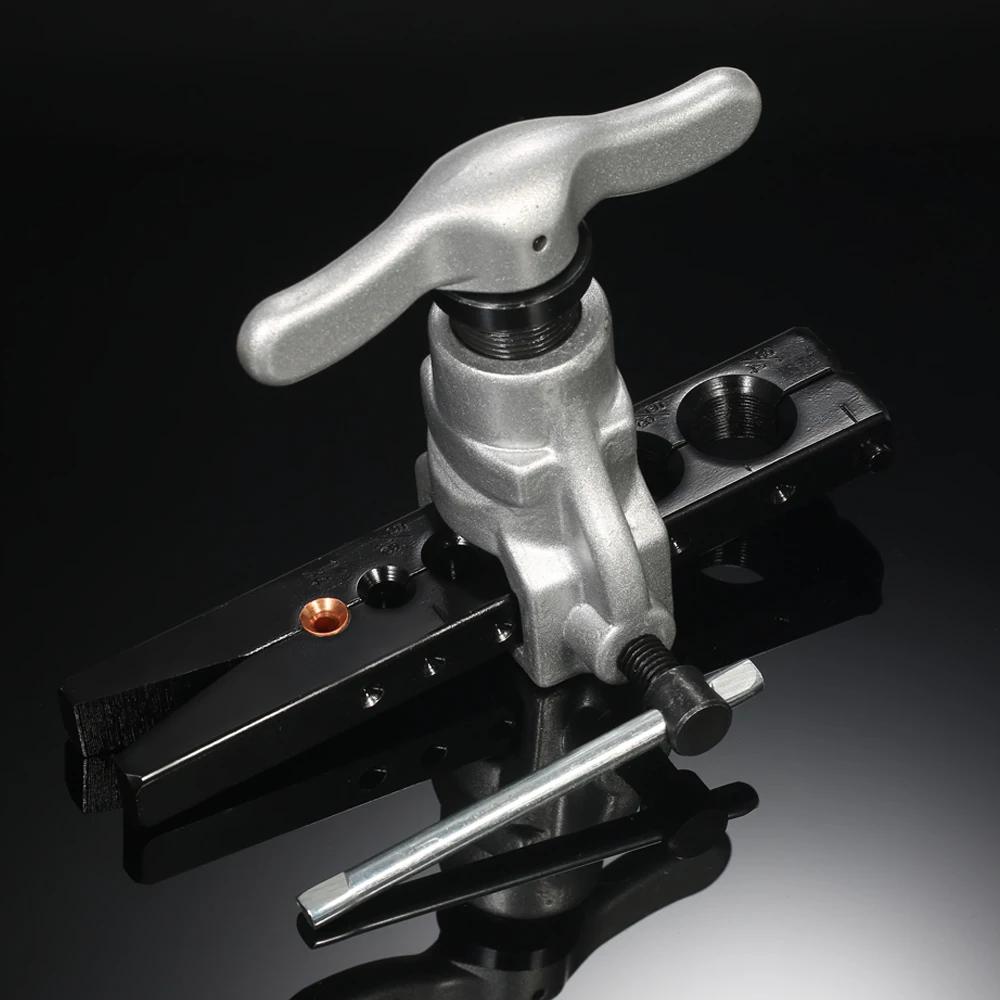 Eccentric Flaring Tool Set for Refrigeration Water Gas Brake Line Applications Tubing 6 Dies Sizes 1/4 - 3/4inch