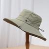 Summer Big Brim Outdoor Visor Male and Female Versatile Leisure Sports Mountaineering Sun Hat Versatile Bucket Hat