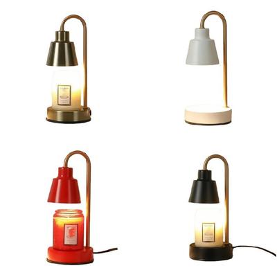 Moderne Kerzenwärmer-Lampe für Glas-Kerze mit hochtemperaturlackiertem Eisenschirm