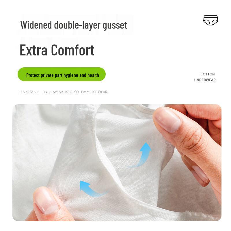 Mian Nuo Kang Shan Economical Disposable Cotton Underwear