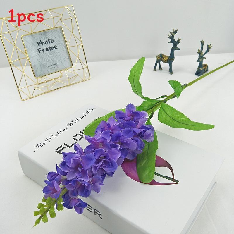 Violet Silk Luxury Floral Arrangement For Wedding Home Decoration Styling